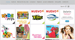 Desktop Screenshot of kidsandarts.com