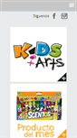 Mobile Screenshot of kidsandarts.com
